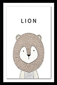 Lion: Blank Pages SketchBook 6 x 9 Notebook for Sketching and Writing (Paperback)