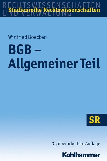 Bgb - Allgemeiner Teil (Paperback, 3, 3., Uberarbeite)