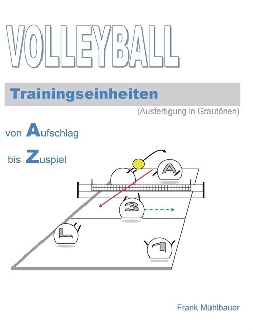 Volleyball Trainingseinheiten: Illustrationen in Graut?en (Paperback)