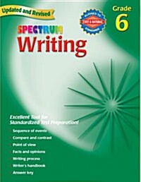 [중고] Spectrum Writing: Grade 6 (Paperback, Revised)