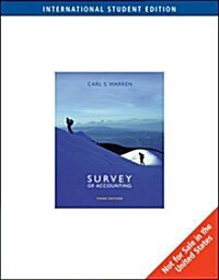 [중고] Survey of Accounting 3/E (Paperback)