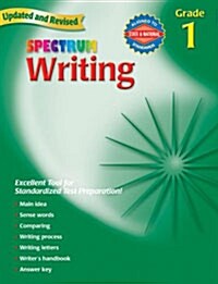 [중고] Spectrum Writing: Grade 1 (Paperback, Revised)