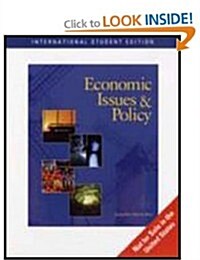 Economic Issues and Policy 4/E (Paperback)
