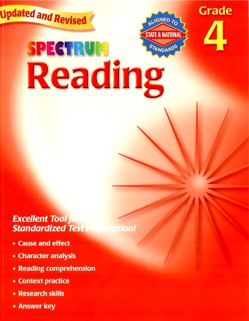 [중고] Spectrum Reading, Grade 4 (Paperback)