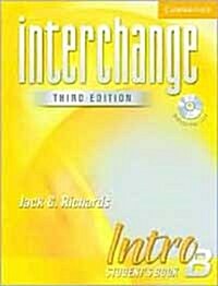 [중고] Interchange Intro Student‘s Book B with Audio CD (Package, 3 Rev ed)