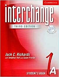[중고] Interchange Students Book 1A [With CD (Audio)] (Paperback, 3)