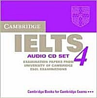 Cambridge IELTS 4 Audio CD Set (2 CDs) : Examination papers from University of Cambridge ESOL Examinations (CD-Audio)