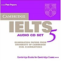 [중고] Cambridge IELTS 5 Audio CDs (CD-Audio)