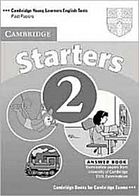 Cambridge Young Learners English Tests Starters 2 Answer Booklet : Examination Papers from the University of Cambridge ESOL Examinations (Paperback, 2 Revised edition)
