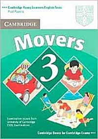 [중고] Cambridge Young Learners English Tests Movers 3 Student‘s Book : Examination Papers from the University of Cambridge ESOL Examinations (Paperback, 2 Revised edition)