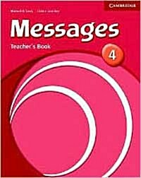 [중고] Messages 4 Teacher‘s Book (Paperback, Teachers)