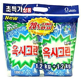 옥시크린 리필 1.2kg+1.2kg