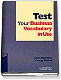 [중고] Test Your Business Vocabulary in Use (Paperback)