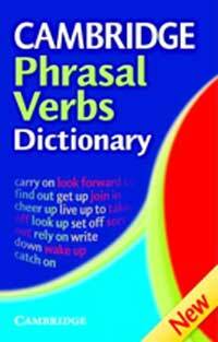 Cambridge Phrasal Verbs Dictionary (Paperback, Updated edition)