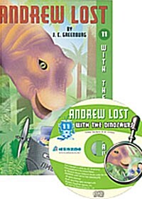 [중고] Andrew Lost #11 : With The Dinosaurs (Paperback + CD 1장)