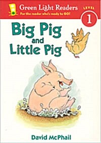 [중고] Big Pig and Little Pig (Paperback)