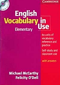 [중고] English Vocabulary in Use (Paperback, CD-ROM)