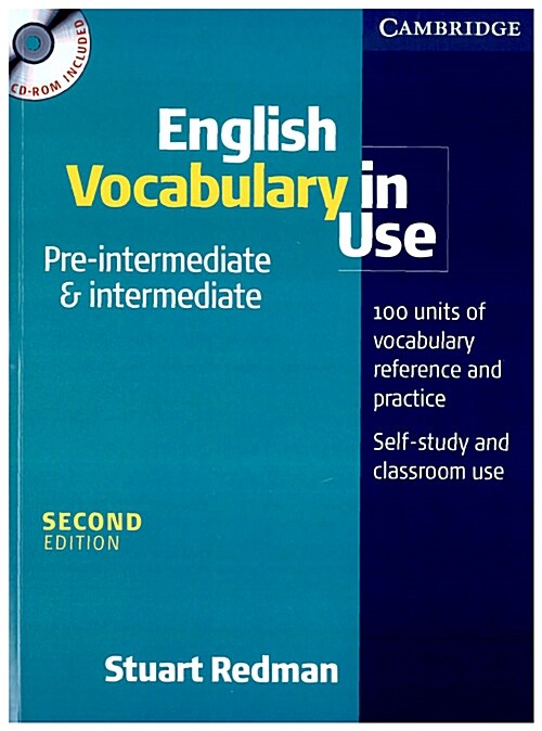 English Vocabulary in Use Pre-Intermediate and Intermediate Book and CD-ROM Pack (Package)