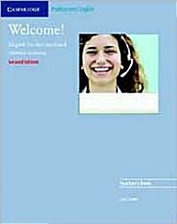 [중고] Welcome Teacher‘s Book : English for the Travel and Tourism Industry (Paperback, 2 Revised edition)