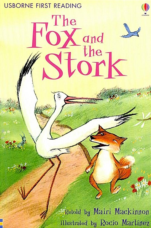 Usborne First Reading 1-2 : The Fox and the Stork (Paperback)