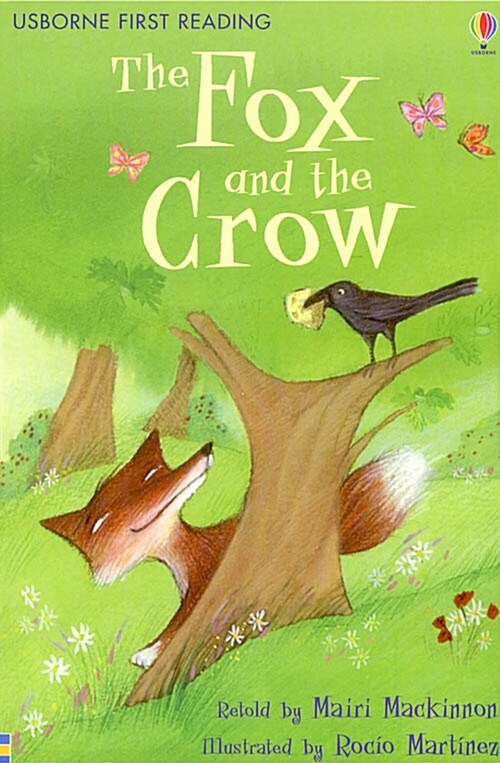 [중고] Usborn First Readers 1-1 : The Fox and the Crow (Paperback)