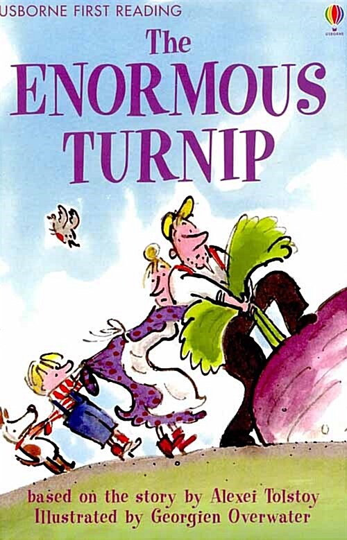 Usborne First Reading 3-03 :The Enormous Turnip (Paperback)