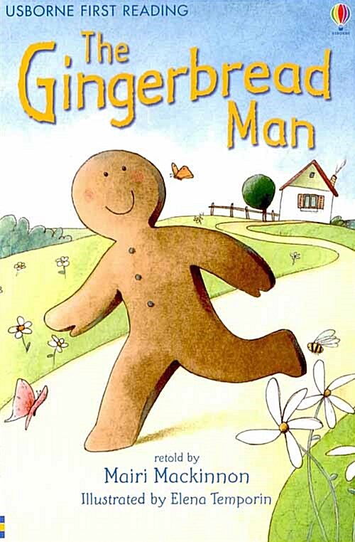 [중고] Usborne First Reading 3-04 : The Gingerbread Man (Paperback)