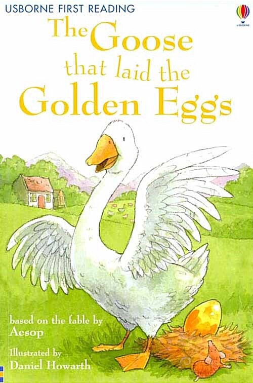 Usborne First Reading 3-05 : The Goose That Laid the Golden Eggs (Paperback)