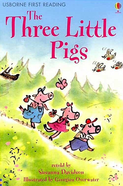 Usborne First Reading 3-08 : The Three Little Pigs (Paperback)