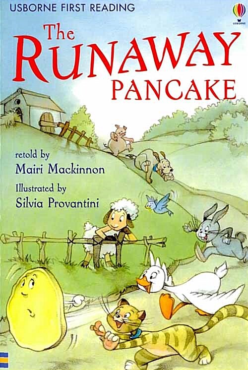Usborne First Reading 4-06 :The Runaway Pancake (Paperback)