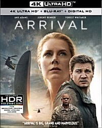 [수입] Arrival (2016) (컨택트) (한글무자막)(4K Ultra HD + Blu-ray + Digital HD)