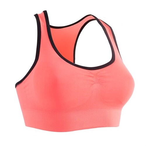 [중고] 살빼는옷 LYTESS 핏 액티브 브라/ Fit Active Bra Orange - L프랑스 정품