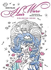 Hair Wars Coloring Book (Paperback, CLR, CSM)