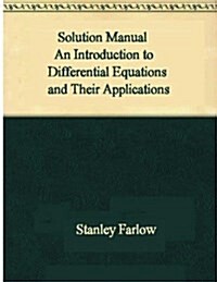 Introduction to Differential Equations and Their Applications (Paperback, Solution Manual)