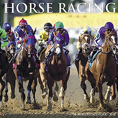 Horse Racing 2018 Wall Calendar (Wall)