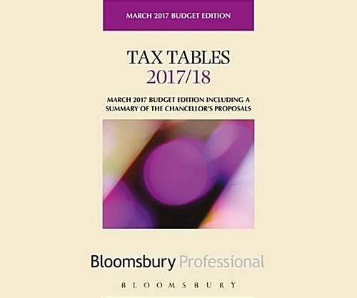 Tax Tables 2017/18 (Paperback)