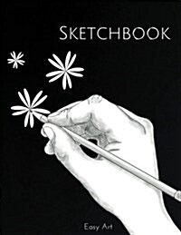Sketchbook: Drawing Pad, 100 Blank Pages, Extra Large (8.5 X 11) White Paper, Sketch, Draw and Paint (Paperback)