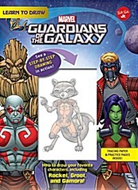 Learn to Draw Marvel Guardians of the Galaxy: How to Draw Your Favorite Characters, Including Rocket, Groot, and Gamora! (Spiral)