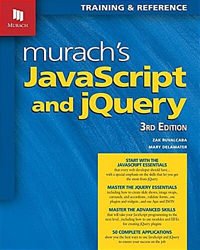 Murachs JavaScript and jQuery (3rd Edition) (Paperback, 3)