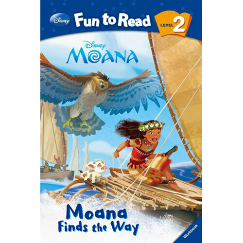 Disney Fun to Read 2-33 : Moana Finds the Way (모아나) (Paperback)