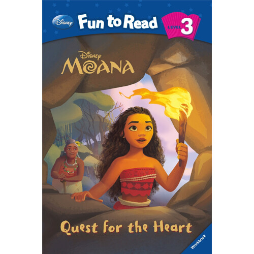 Disney Fun to Read 3-22 : Quest for the Heart (모아나) (Paperback)
