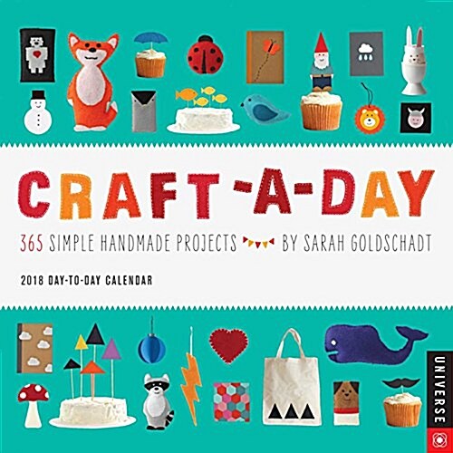 Craft-A-Day 2018 Day-To-Day Calendar: 365 Simple Handmade Projects (Daily)
