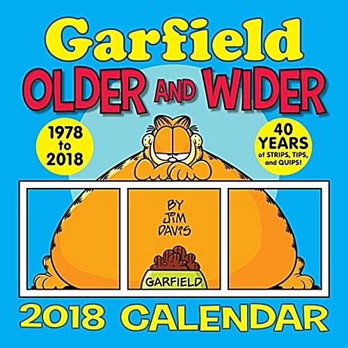 Garfield 2018 Wall Calendar: Older and Wider (Wall)