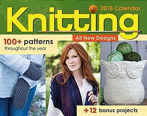 Knitting 2018 Day-To-Day Calendar (Daily)