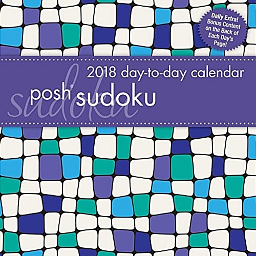 Posh: Sudoku 2018 Day-To-Day Calendar (Daily)