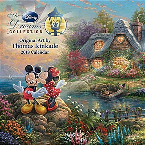 Thomas Kinkade: The Disney Dreams Collection 2018 Wall Calendar (Wall)