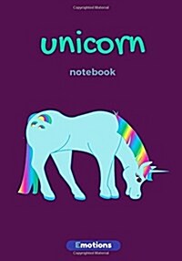 Unicorn: Lined journal/notebook 7X10 (Paperback)