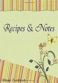 Blank Cookbook Recipe & Note (Paperback, JOU)