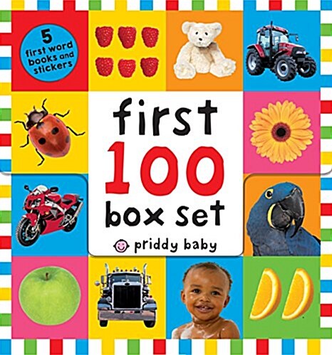 First 100 PB Box Set (5 Books): First 100 Words; First 100 Animals; First 100 Trucks and Things That Go; First 100 Numbers; First 100 Colors, Abc, Num (Boxed Set)