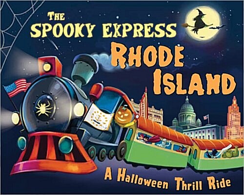 The Spooky Express Rhode Island (Hardcover)